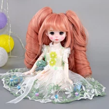 Doble Cola Caballo Moda 30cm 1/6 Muñeca Móvil Conjunta BJD Mini Niños Juguetes