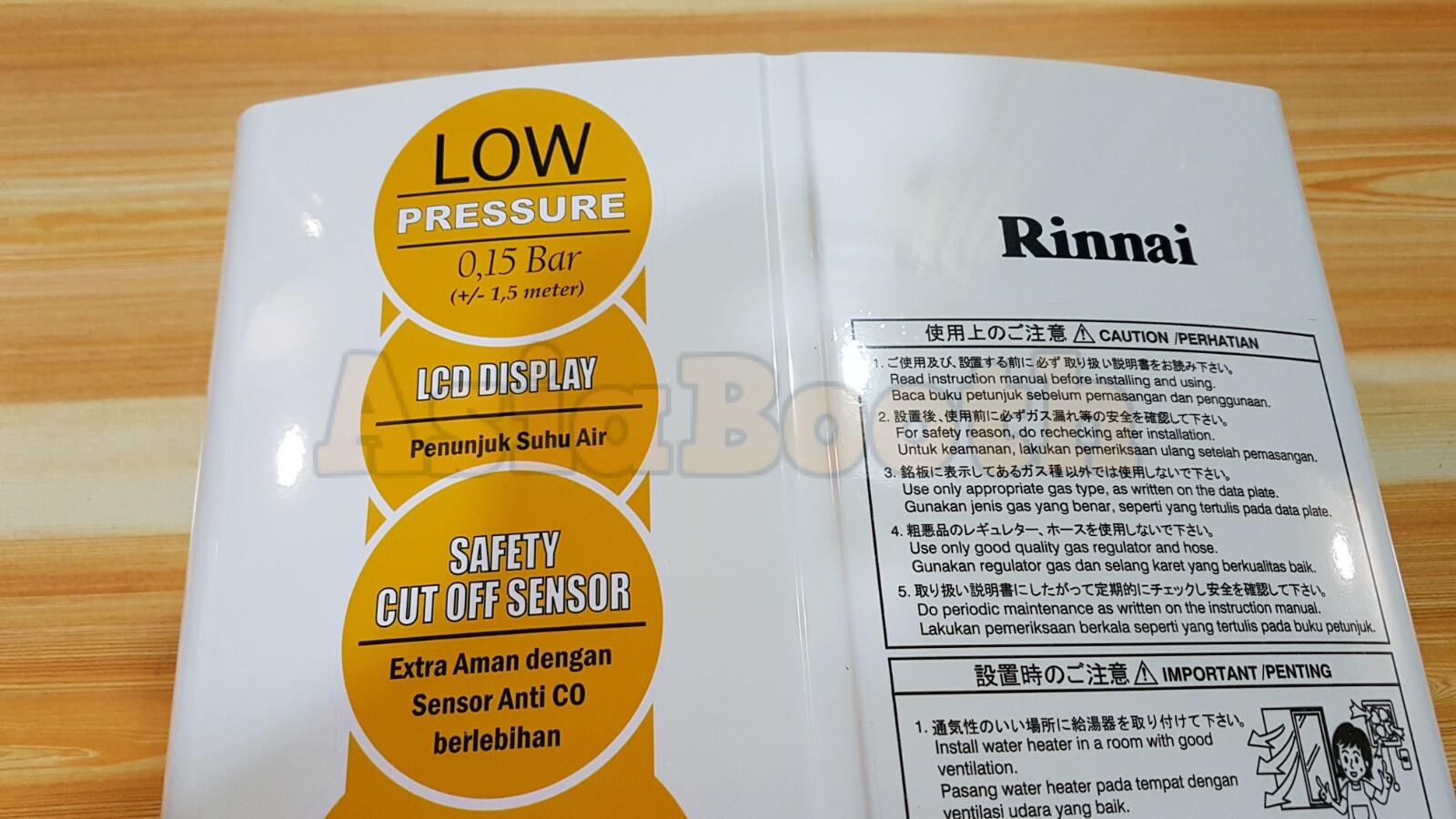 Rinnai REU-5CFC LPG Gas Tankless Water Heater For Home u0026amp; RV | eBay