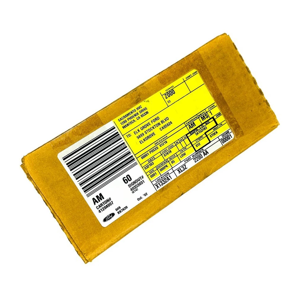 Kit de zapata de freno y forro Ford XL3Z-2200-AA para Lincoln Blackwood 02-03 genuino Foto 3 de 3