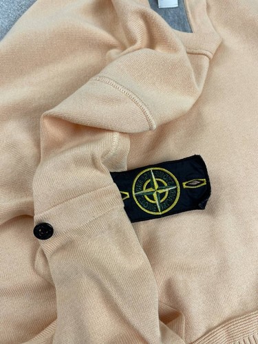 Stone Island Strickpullover Baumwolle Pfirsich Herren Gr. M-L - Bild 12 von 12