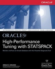 Oracle9i High-Performance Tuning with STATSPACK Paperback Donald