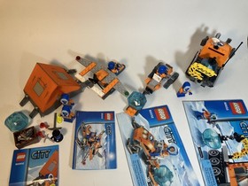 LEGO CITY: Arctic Lot(850932, 30310, 60032, 60033) - Complete with minifigures