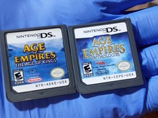 Age of Empires: The Age of Kings & Mythologies (Nintendo DS) Game Lot! TESTED!