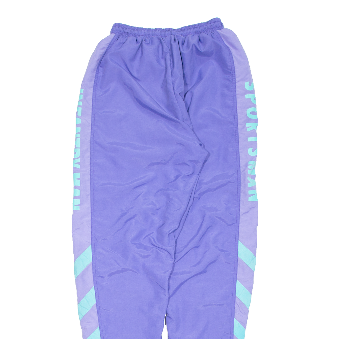 Womens Track Pants Purple Tapered S W23 L23 - Picture 4 of 6