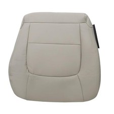 Driver Side Bottom Replacement Microfiber Leather Seat Cover Tan Non