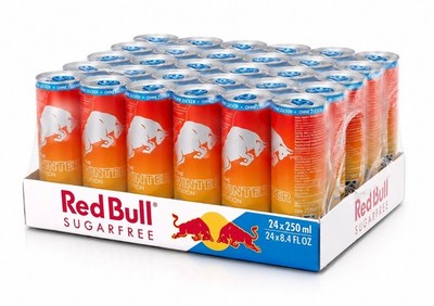 24x Red Bull Winter Edition 2025 Zero Fuji-Apfel  & Ingwer 0,25 L Inkl. Pfand