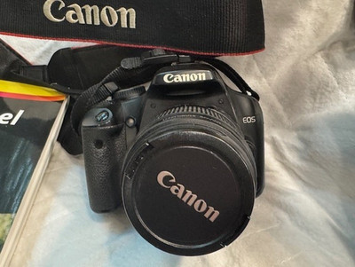 Canon EOS Rebel XSi 450D 12.2MP DSLR Digital Camera w/ Lens & Tripod