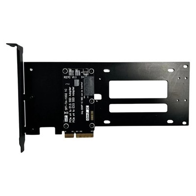 PCIe 5.0 X4 zu E1.S/E3.S SSD-Festplattenadapterkarte PCI-E Gen5.0 4X zu E1.8650