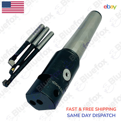 30mm Boring Head MT3 Shank 6mm Carbide Boring Bar Set Milling