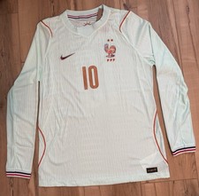 France Away long Sleeve Kit Player Version #10 Mbappe Large