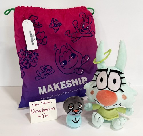 Makeship Maddy Madness "The East Patch" Engel Hase YouTube Animation Plüsch - NEU - Bild 3 von 12