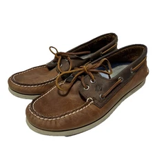 Sperry Authentic Original Men's Boat Shoe Sz 7 M Brown STS21722 80s Prep Sailing