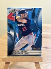 MLB MN Twins Royce Lewis #/150 Topps Chrome Black Blue Refractor