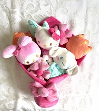 Hello Kitty And Friends Celebration Plush Toys Bouquet 3 Removable Characters
