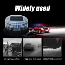 Night Light Solar Mag-netic Battery Powered Warning Lights Strobe Beacon AU HOT