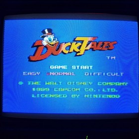 DuckTales Duck Tales - Nintendo NES Cartridge - NOE PAL B