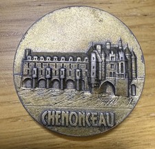 1994 Chenonceau Tourist Medallion. Chateeaux De La Loire Collection.