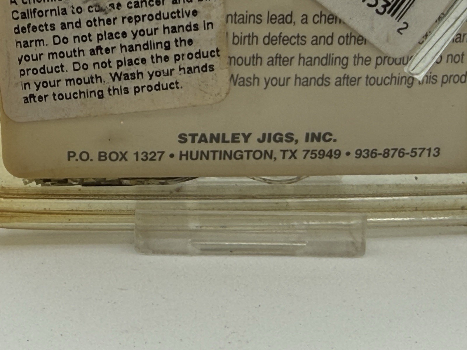 RARE ~ Vintage Stanley Big T  Titanium 1 1/2 oz Spinnerbait ~ NIP - Image 4