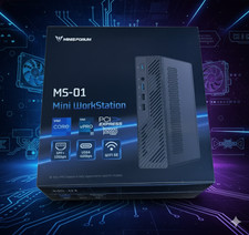 MINISFORUM MS-01 Mini Workstation   i9 13900H  Barebone 0 0  X2 10Gb SFP 