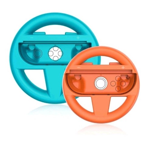 2PCS Switch Racing Steering Wheels for Nintendo Joy-Con Mario Kart ...