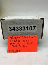 Honeywell Resideo FS6318-1342 Pressure Switch ,1.35 wcpf, One In Lot, 3500-DD-2