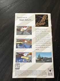 Sega Saturn Manual Only Theme Park 