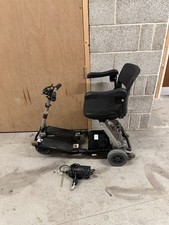 Luggie Folding Mobility Scooter Ideal For Car Boot & Airport/Travel Black