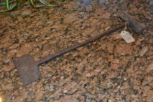 VINTAGE GLASS BLOWING MARVER TOOL ARTISAN TOOL ANTIQUE ARTIST