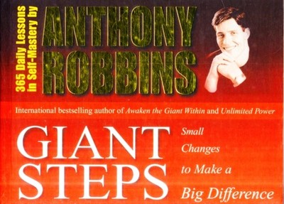Giant Steps by Tony Robbins (Paperback Book)