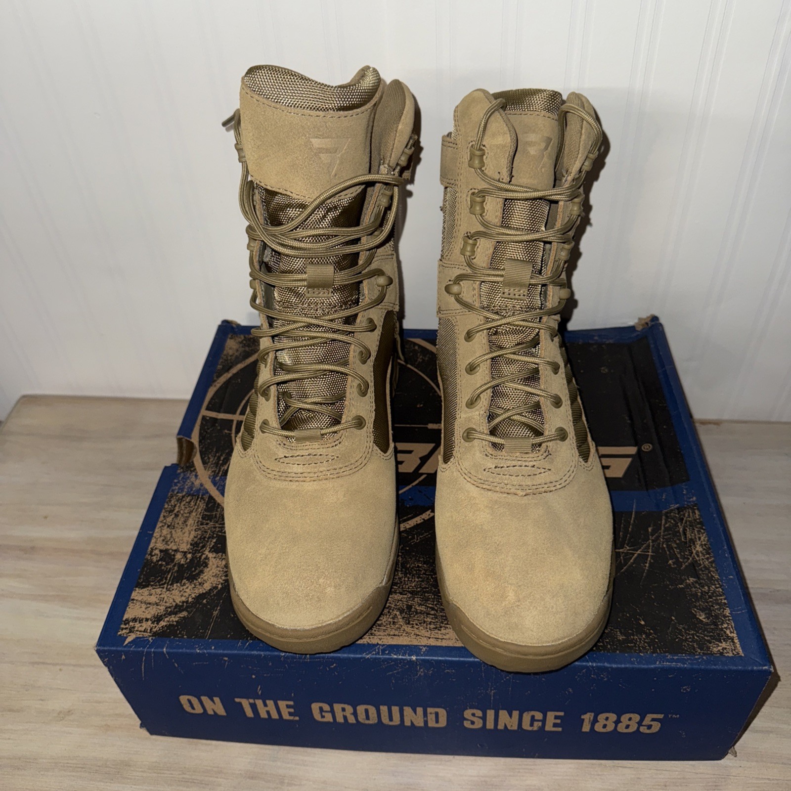 S Tactical Sport 2 Tall Side Zip Boot Size 9 New With Box