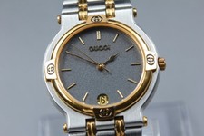 [Quasi come nuovo] Orologio Uomo Vintage Gucci 9000M 32mm Quadrante Nero...