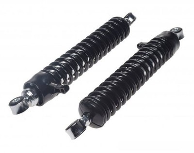 Federbeine für Simson S51 S50 S70 S83 360mm. Tuning Stoßdämpfer Enduro Schwarz