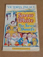 Joan Davies - Snow White & Seven Dwarfs - 1949 Victoria Palace Panto Programme