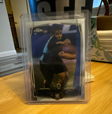 Topps 2014 Chrome Aaron Donald #175 Rookie RC St. Louis Rams NFL Football Card. rookie card picture