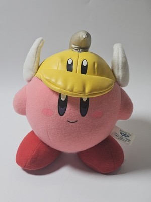 置物 kurry RARE Kirby Adventures Cutter Banpresto 2002 Plush 7