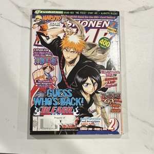 VIZ Shonen Jump Manga U Magazine Feb 2008 Issue #2 English Naruto Ichigo Luffy