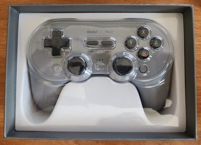 8BitDo Pro 2 Bluetooth Gamepad Grey, Switch, Android, Steam MacOS