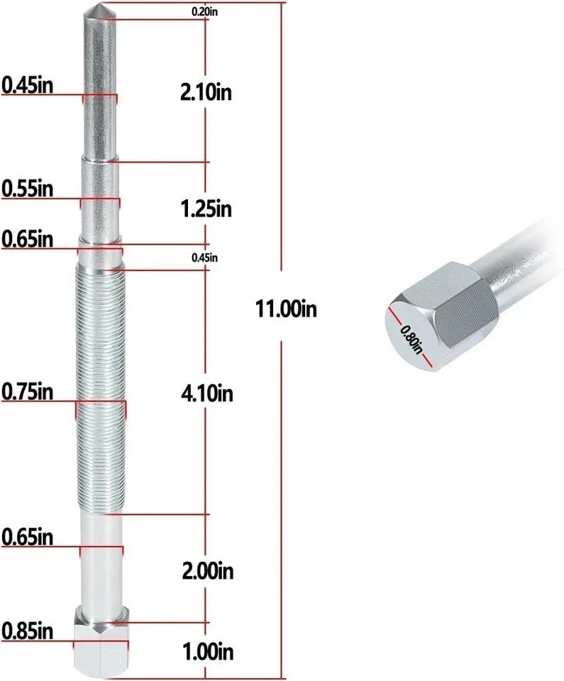 Primary Clutch Puller Clutch Removal Tool for Polaris Ranger 1000 / RZR Pro X... - Image 3 of 4