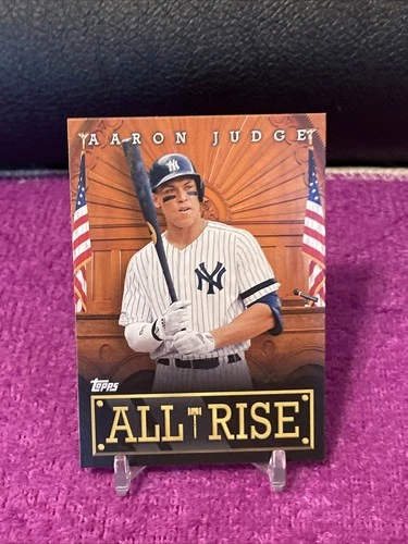 2020 Topps Archives Aaron Judge SP High Number All Rise Card #302 NY Yankees