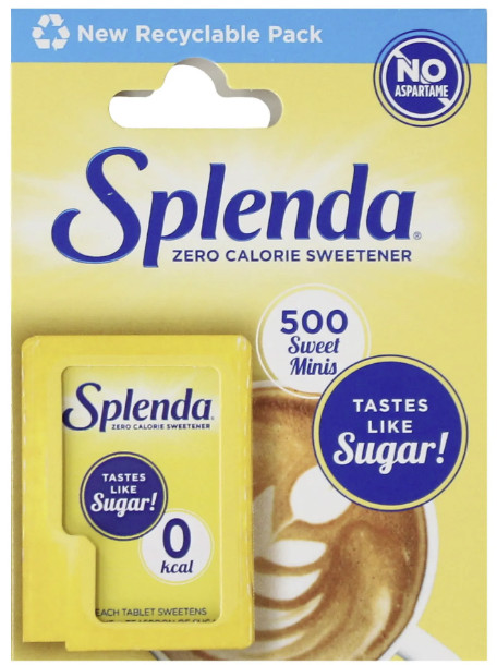 SPLENDA No Calorie Sweetener Dissolvable Minis, 500 Tablets (1-Pack)