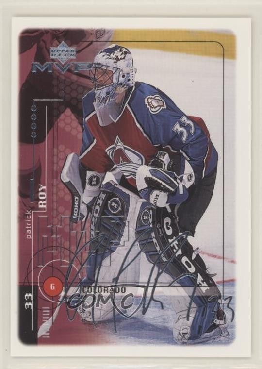 1998-99 Upper Deck MVP Silver Script Patrick Roy #52 HOF 0y3