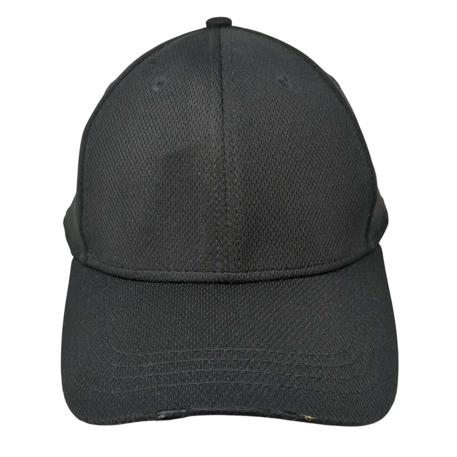 Athletic Works Fitted Baseball Cap Black Medium L… - image 1