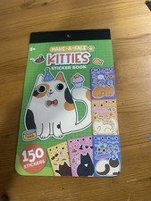 Make A Face Kitties Sticker Book
