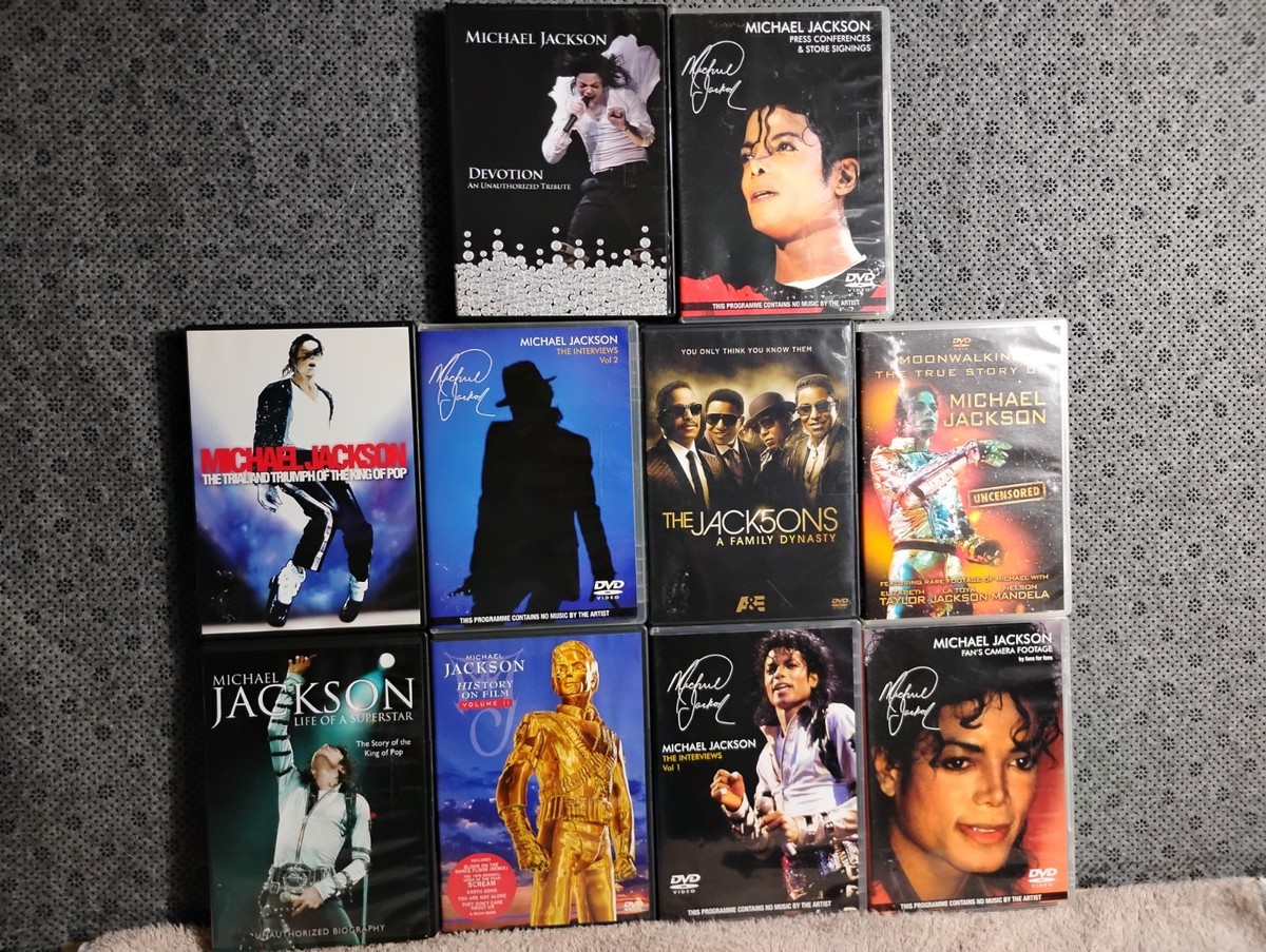 Michael Jackson 10 DVDs King Of Pop Collection | eBay