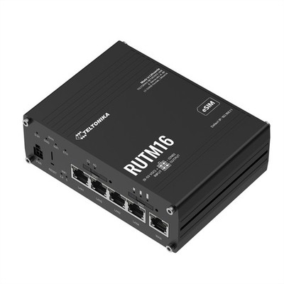 Teltonika RUTM16 Cat 6 LTE Router - Router - WLAN (RUTM16000000)
