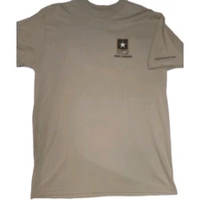 Men's Unicor Tan US Army T-shirt Size XL