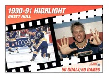 1991-92 Score #412 Brett Hull
