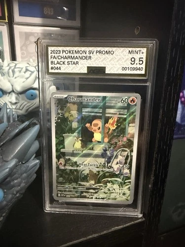 Pokémon Charmander 044 Black Star Promo Holo AGS 9.5 Mint+ Scarlet & Violet
