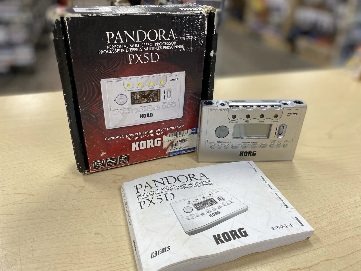 ベース KORG PANDORA PX5D Korg PX5D Pandora Multi-Effect Processor with USB PX5D B&H Photo