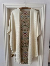 Liturgical Vestment Chasuble and Matching Stole NEW